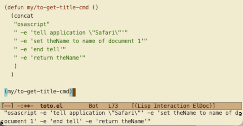 to-get-title-cmd result