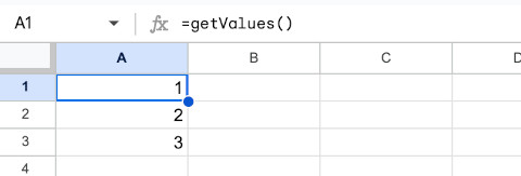 getValues