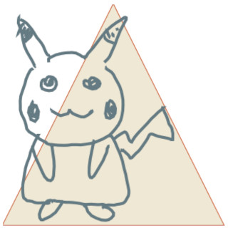 Pikachu and Triangle