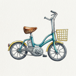 bike colored (Nano Banana 2)