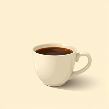 A cup of coffee by FLUX.1