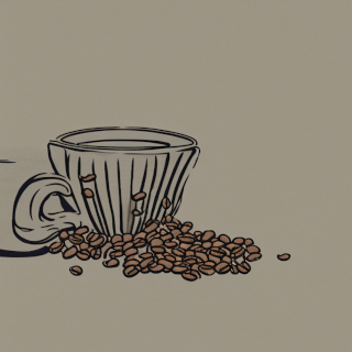 A cup of coffee