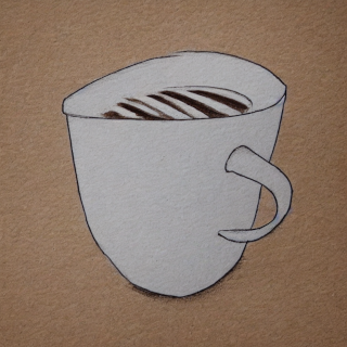 a coffee cup