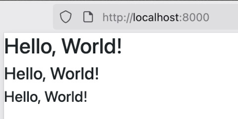 Hello, World!